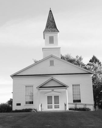 Omena Historic District, thought to be “the most intact 19th-century village in the state,” includes Omena Presbyterian Church. Courtesy photo