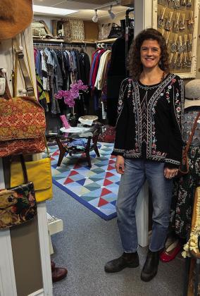 Jaffe Wade, owner of Evergreen Consignment in Traverse City, will take over as owner once again at Jaffe’s Resale &amp; Consignment in April. The sale, which was announced this year, is a full circle moment for the store, as Wade originally started the business in 2003. Photo courtesy of Jaffe Wade