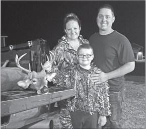 Casey and Samantha Drow couldn’t be prouder of their 8-year-old son, Lucas. Courtesy photo