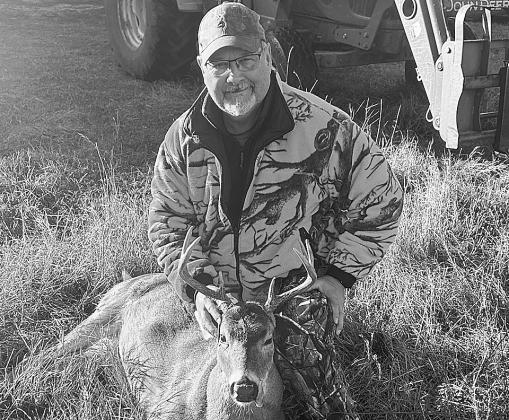 Ron Reamer of Traverse City shot this 8-point buck on private property in Leland Township. Courtesy photo