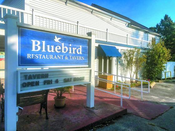 The sun will soon be setting for the last time on the Bluebird building in Leelanau, but a “right size” restaurant is being planned by the Telgard family as a replacement. Enterprise photo by Alan Campbell