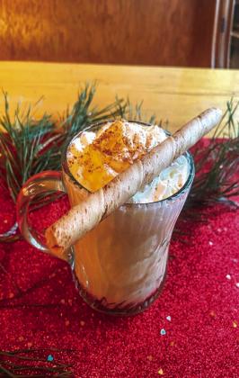Spiked egg nog is a traditional treat. Courtesy photo