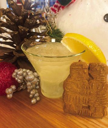 This gingerbread martini is a seasonal favorite at Northern Latitudes Distillery. Courtesyphoto